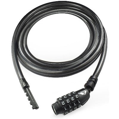 Combination Lock with Straight Cable